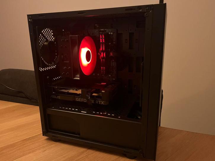 Ryzen 5 5600X + RTX 4060 | 32GB RAM | 1TB SSD | MOET WEG!!!, Computers en Software, Desktop Pc's, Zo goed als nieuw, 4 Ghz of meer