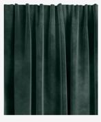Prachtige verduisterend fluweel gordijn 140 x 300 cm groen, 100 tot 150 cm, 200 cm of meer, Nieuw, Ophalen of Verzenden