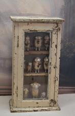 Oud Frans Vitrine Kastje. "Uit Aletta's Tijd", Ophalen of Verzenden