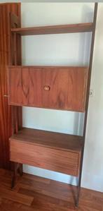 Origineel retro modulair wandsysteem jaren 50/60, Ophalen, Gebruikt, Minder dan 150 cm, 150 tot 200 cm