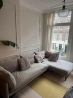 Hoekbank - Linnen Bekleding - 260x165cm, Ophalen, 250 tot 300 cm, Gebruikt, Hoekbank