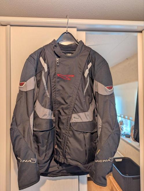 Macna Motorjas 4 seizoenen, Motoren, Kleding | Motorkleding, Jas | textiel, Heren, Tweedehands, Ophalen of Verzenden