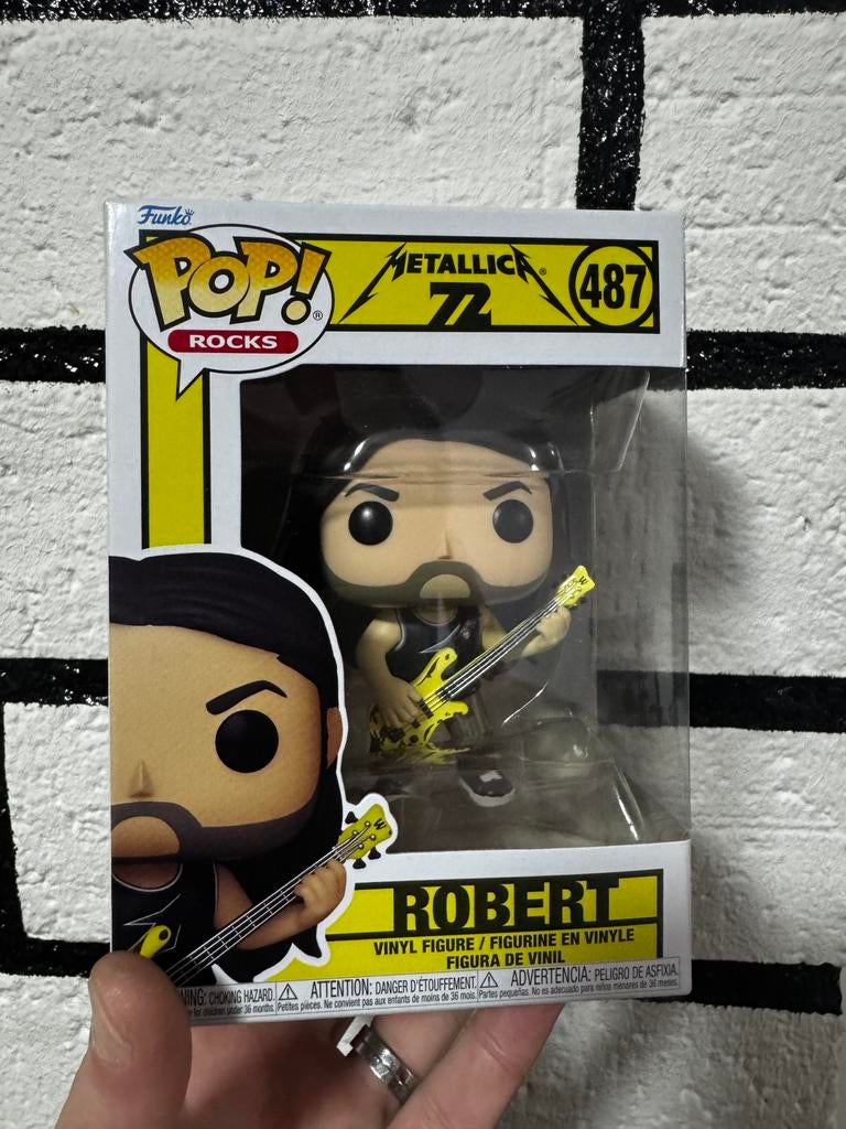 Funko Pop Robert 487 Metallica, Ophalen of Verzenden, Zo goed als nieuw