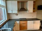 Complete keuken met inbouwapparatuur te koop, Huis en Inrichting, Keuken | Complete keukens, Ophalen, Gebruikt, Wit, Hoekkeuken
