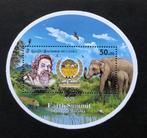 SRI LANKA 2025 Earth Summit olifant vogels rond pf, Verzenden, Postfris, Dier of Natuur