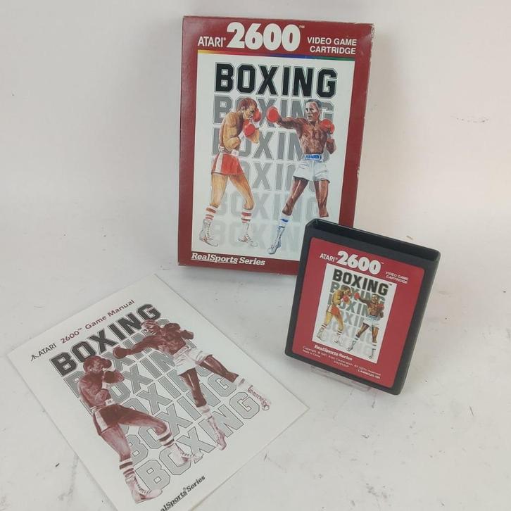 Realsports Boxing Atari 2600 Cib || nu voor maar €14.99, Spelcomputers en Games, Games | Atari, Gebruikt, Atari 2600, 1 speler