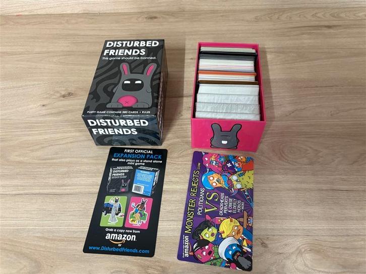 Disturbed friends [3702, Hobby en Vrije tijd, Gezelschapsspellen | Bordspellen, Zo goed als nieuw, Ophalen of Verzenden