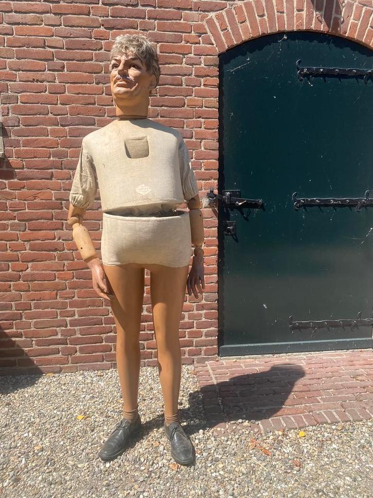 “Mijn vriend” model paspop, voor een pondje meer!, Antiek en Kunst, Antiek | Overige Antiek, Ophalen