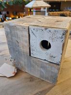 Houten Vogelhuisje - Kubus Model 18x18x18cm, Ophalen of Verzenden, Nieuw
