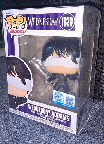 Funko Pop! 1820 Wednesday Addams (Fencing) EXCLUSIVE  beschikbaar voor biedingen
