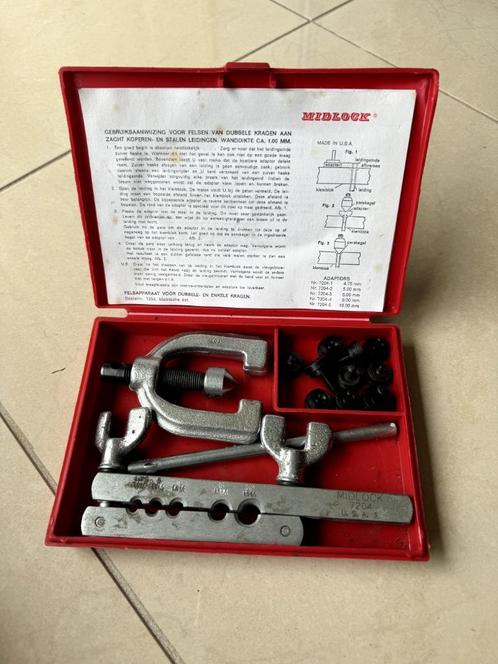 Midlock Dubbel kraag Fels Gereedschap, Auto diversen, Autogereedschap, Zo goed als nieuw, Ophalen of Verzenden
