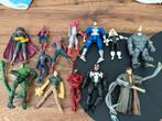 13 marvel actionfigures spiderman carnage venom toys vintage, Ophalen of Verzenden, Gebruikt