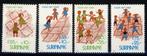Suriname 786/89 Kinderzegels 1993 postfris, Postzegels en Munten, Postzegels | Suriname, Ophalen of Verzenden, Postfris