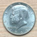 USA 1/2 of halve Dollar 1964 D Kennedy zilver, Postzegels en Munten, Munten | Amerika, Ophalen of Verzenden, Noord-Amerika, Zilver