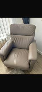 2 Fauteuils, Ophalen of Verzenden, Zo goed als nieuw, 50 tot 75 cm, Leer
