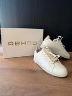 Witte sneaker van Rehab maat 37 met gouden accenten, Wit, Ophalen of Verzenden, Sneakers of Gympen, Zo goed als nieuw