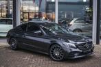 Mercedes-Benz C-klasse 200 Coupé AMG Night Premium Plus | P, Auto's, Mercedes-Benz, Te koop, Zilver of Grijs, Benzine, Gebruikt