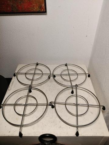 2851 Tomado Verchroomde Onderzetters - Vintage beschikbaar voor biedingen