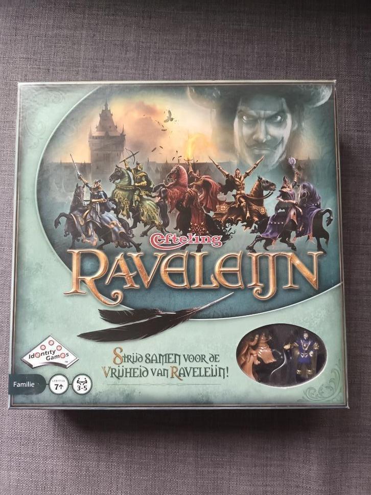 Efteling Raveleijn bordspel, Hobby en Vrije tijd, Gezelschapsspellen | Bordspellen, Zo goed als nieuw, Drie of vier spelers, Vijf spelers of meer