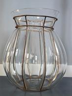 Prachtige Vaas Venetiaans Glas in topstaat €25, Antiek en Kunst, Antiek | Vazen, Ophalen of Verzenden