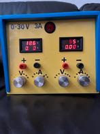 Zelfbouw regelbare voeding 2x 0-30v 3a, Hobby en Vrije tijd, Elektronica-componenten, Ophalen of Verzenden, Gebruikt