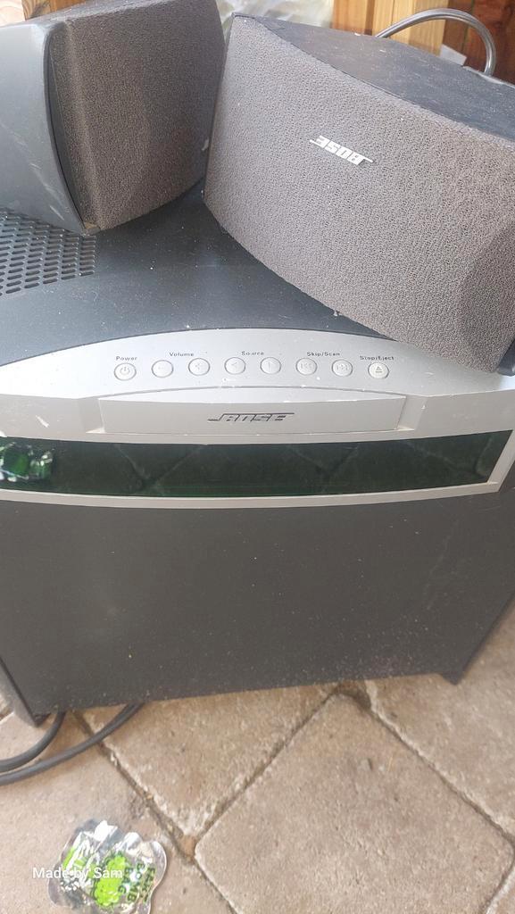 Bose 123 home entertainment, Audio, Tv en Foto, Home Cinema-sets, Gebruikt, Dvd-speler, 2.1-systeem, 70 watt of meer, Overige merken