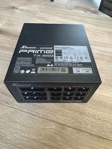 Seasonic Prime TX-850 voeding beschikbaar voor biedingen