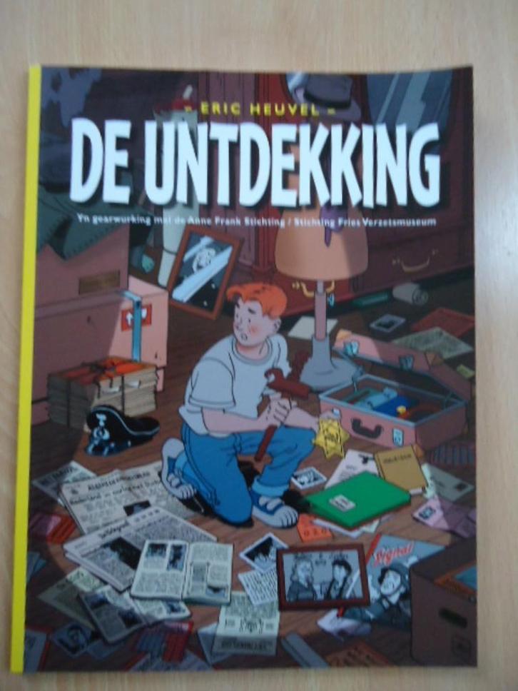 De Untdekking, Eric Heuvel. Friese uitgave van De Ontdekking, Boeken, Stripboeken, Zo goed als nieuw, Eén stripboek, Ophalen of Verzenden