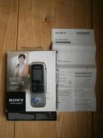 Voice recorder Sony 2 GB, Audio, Tv en Foto, Bandrecorders, Ophalen of Verzenden, Bandrecorder