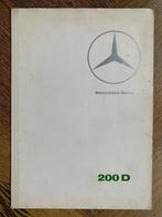 Nederlandse brochure Mercedes-Benz 200D W110 1965 - 1968, Boeken, Gelezen, Ophalen of Verzenden, Mercedes-Benz, Mercedes