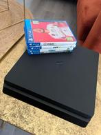 Playstation 4 Slim, compleet met spellen, Spelcomputers en Games, Spelcomputers | Sony PlayStation 4, Met 2 controllers, Ophalen of Verzenden