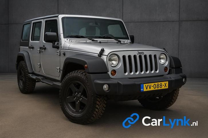 Jeep WRANGLER 2.8 CRD Sport 4X4 32' Wielen (grijs kenteken), Auto's, Bestelauto's, Bedrijf, Te koop, 4x4, ABS, Airbags, Airconditioning