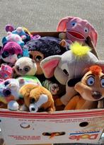 Doos met diverse knuffels o.a. Groot Oog knuffels, Ophalen of Verzenden, Zo goed als nieuw, Overige typen