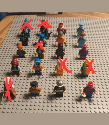 Lego minifiguren  beschikbaar voor biedingen