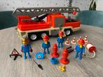 Vintage brandweerwagen., Ophalen of Verzenden, Gebruikt, Complete set