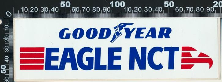 Sticker: Good Year - Eagle NCT, Verzamelen, Stickers, Zo goed als nieuw, Auto of Motor, Ophalen of Verzenden