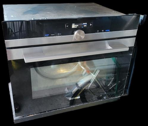 IQ700 compacte combimagnetron CM616GBS1, Witgoed en Apparatuur, Magnetrons, Gebruikt, Inbouw, Combimagnetron, 45 tot 60 cm, Grill