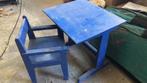 Kinder tafel met stoel, Ophalen, Gebruikt