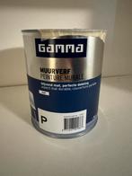 Gamma muurverf mat 1L kleur Vintage, Doe-het-zelf en Verbouw, Verf, Beits en Lak, Nieuw, Ophalen