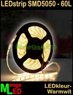 Caravan - LED Strip LEDstrip SMD 5050 - 60 LED/m - IP65 WW 5, Caravans en Kamperen, Ophalen of Verzenden, Nieuw