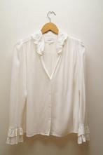 BA&SH Blouse Maat 38, Verzenden, Zo goed als nieuw, Maat 38/40 (M), Wit