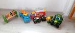 Speelgoed vrachtauto en john deere tractor, Ophalen, Zo goed als nieuw