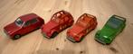 Dinky toys - meccano - 4 stuks Citroen 1:43, Hobby en Vrije tijd, Modelauto's | 1:43, Ophalen of Verzenden, Gebruikt, Auto, Dinky Toys