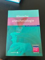 Klinische anesthesiologie, Ophalen of Verzenden, Zo goed als nieuw