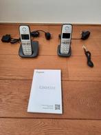 Duo Gigaset E310 - senioren telefoon zilver, Ophalen of Verzenden, 2 handsets