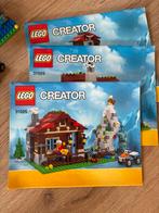 LEGO Creator 31025 Berghut, Kinderen en Baby's, Speelgoed | Duplo en Lego, Ophalen of Verzenden, Gebruikt, Complete set, Lego