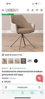 Mooie draaibare 6 eetstoelen van livin24, Huis en Inrichting, Stoelen, Ophalen of Verzenden, Zo goed als nieuw, Eén
