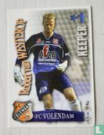 Spelerskaart FC Volendam - Robert van Westerop 2003, Ophalen of Verzenden, Zo goed als nieuw, Overige binnenlandse clubs, Spelerskaart