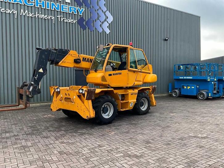 2011 Manitou MRT1840 Easy 4x4x4 Roterende verreiker 18 meter, Zakelijke goederen, Machines en Bouw | Kranen en Graafmachines, Verreiker