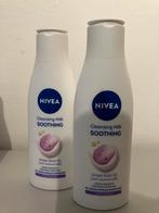 Nivea Cleansing Milk Soothing - 2 stuks, Gebruikt, Gehele gezicht, Wit, Ophalen of Verzenden